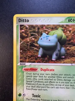 2005 Pokemon Ditto (Bulbasaur) Delta Species 36/113 Non-holo Regular - Image 2