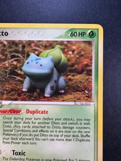 2005 Pokemon Ditto (Bulbasaur) Delta Species 36/113 Non-holo Regular - Image 3