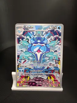 Palafin 200/197 Illustration Rare Obsidian Flames Pokemon Holo Near Mint - Image 1