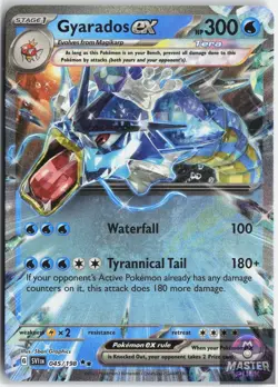Gyarados ex 045/198 Double Rare Scarlet & Violet Pokemon Holo Near Mint - Image 1