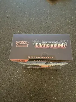 2026 Pokemon TCG: Mega Evo Chaos Rising Elite Trainer Box ETB Factory Sealed New - Image 3