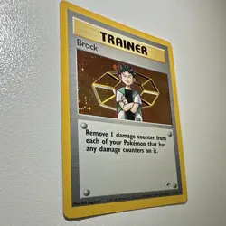 Wizards of the Coast Brock Gym Heroes 1st Edition EN 2000 15/132 Holo Rare - Image 2