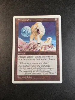 Winter Orb 5th Edition Magic the Gathering MTG 1997 - Image 1