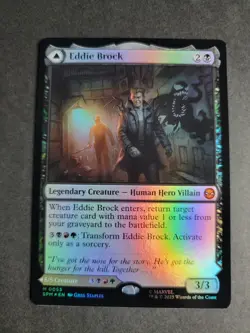 Eddie Brock (Foil) Mythic MTG Spider-Man - Image 1