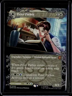 Peter Parker // Amazing Spider-Man - 208 - SPM - Foil - NM - MTG - Image 1