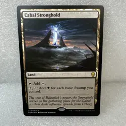 [1x] Cabal Stronghold Near Mint, English Dominaria MTG Magic-NM/M - Image 1