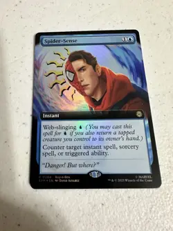 Spiderman Magic Spider Sense Foil Promo NM MTG - Image 1