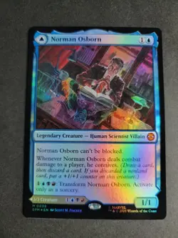 Norman Osborn (Foil) Mythic MTG Spider-Man - Image 1