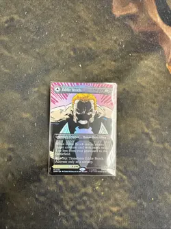 Eddie Brock (0233) (Borderless) [Marvel Spider-Man MTG] Foil Near Mint - Image 1