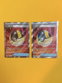 Pokemon TCG Ultra Ball 264/217 Ascended Heroes Ultra Rare (Lot Of 2x) - Image 1