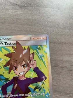 Blue's Tactics - Full Art - 231/236 Sm-Unified Minds Holo Pokemon Card - Image 4