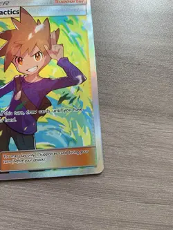 Blue's Tactics - Full Art - 231/236 Sm-Unified Minds Holo Pokemon Card - Image 5