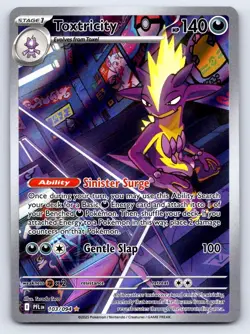 Toxtricity 103/094 Illustration Rare Phantasmal Flames Pokemon Near Mint - Image 1