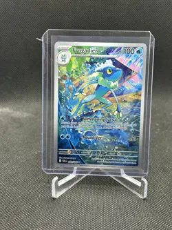 Frogadier 089/086 Me04: Chaos Rising Holo Illustration Rare IR - Image 1