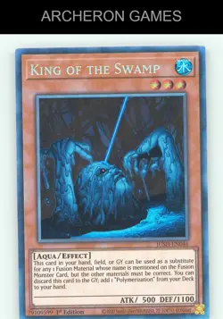 King of the Swamp (CR) Collector's Rare YUGIOH Card - Image 1