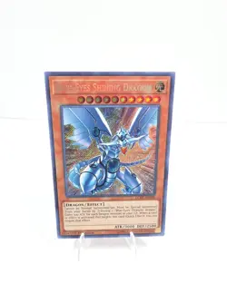 Yu-Gi-Oh! 1st Edition BLUE-EYES SHINING DRAGON -LCKC-EN008- Secret Rare NM - Image 1