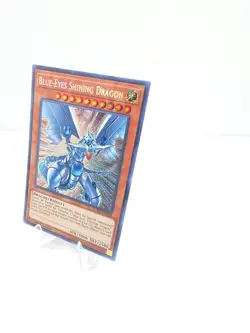 Yu-Gi-Oh! 1st Edition BLUE-EYES SHINING DRAGON -LCKC-EN008- Secret Rare NM - Image 2