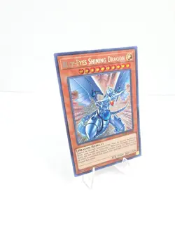 Yu-Gi-Oh! 1st Edition BLUE-EYES SHINING DRAGON -LCKC-EN008- Secret Rare NM - Image 3