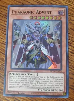 Yugioh - Pharaonic Advent (Super Rare) (1st Edition) - PHHY-EN096 - Image 1