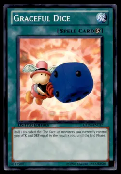 Yu Gi Oh! Graceful Dice GLD4 EN037 GLD4 Limited Edition Regular - Image 1