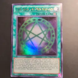 The Seal of Orichalcos DRL3-EN070 Dragons of Legend: Unleashed 1st Edition - Image 1