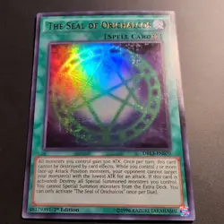 The Seal of Orichalcos DRL3-EN070 Dragons of Legend: Unleashed 1st Edition - Image 2