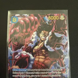 One Piece TCG Monkey D. Luffy SEC Alt Art OP11-118 English Fist Of Divine Speed - Image 3