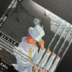 4x Kaku Winner Pack 2025 OP07-080 Holo Foil Alt Art - One Piece TCG Promo Vol. 1 - Image 3