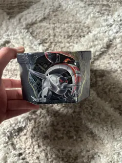 Pokemon TCG Scarlet Violet Paldean Fates Charizard EX Shiny Promo Tin, Sealed - Image 2