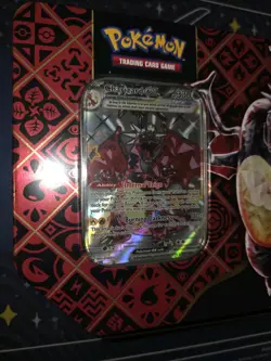 Pokemon Scarlet & Violet: Paldean Fates Tin [Charizard ex] Sealed - Image 2