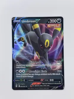 Umbreon V 094/203 Evolving Skies NM Full Art Ultra Rare Pokemon Card - Image 1