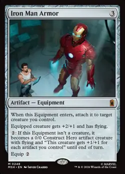 Iron Man Armor, #248 MtG Marvel Super Heroes - Image 1