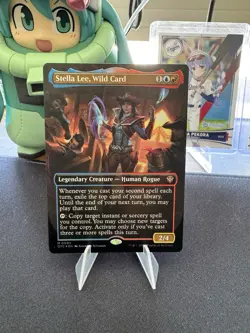 1x MTG Stella Lee, Wild Card (Borderless, Foil) - (OTC) #3 - Magic the Gathering - Image 1