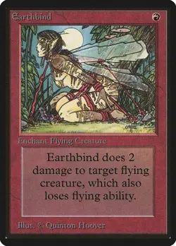 MTG Earthbind - Beta #146 - Image 1