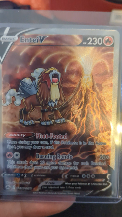 2023 Pokemon SWSH Crown Zenith Entei V Galarian Gallery #GG36/GG70 [eBay] - Image 2
