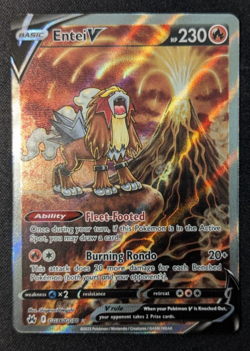 2023 Pokemon SWSH Crown Zenith Entei V Galarian Gallery #GG36/GG70 [eBay] - Image 4