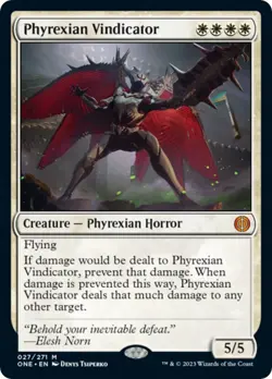 Phyrexian Vindicator [Phyrexia: All Will Be One] NM - Magic - Image 1