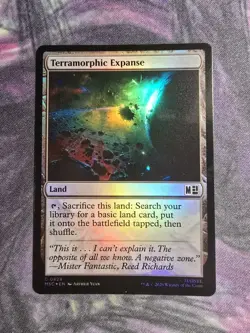 Terramorphic Expanse (0828) Commander: Marvel Super Heroes Foil - Image 1