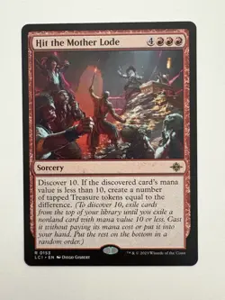 Hit the Mother Lode MTG Magic the Gathering Card NM Near Mint LCI - Image 1