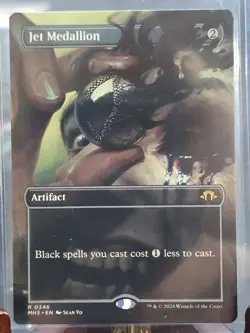 Jet Medallion (Borderless) Modern Horizons 3 MTG Regular Near Mint - Image 3