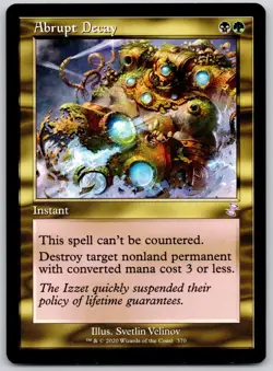 Abrupt Decay 370 Special Time Spiral: Remastered Magic: The Gathering LP - Image 1