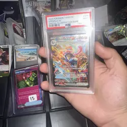 2024 POKEMON TWM EN-TWILIGHT MASQUERADE #214 GRENINJA EX PSA 9 - Image 3