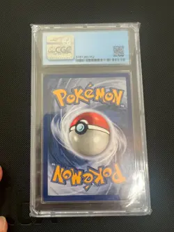 CGC 9 2000 Pokemon Black Star Promos Mew Holo #9 w/ Swirl 𖦹 - Image 2