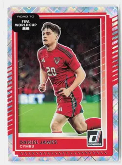 2025-26 Donruss Road to FIFA World Cup #3 Daniel James Diamond - Image 1