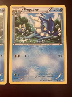 Froakie 23/30 & Frogadier 6/30 Trainer Kit Linking Connected Art Pokemon Card - Image 3