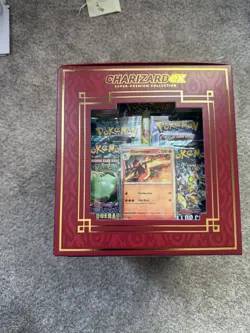 Pokemon TCG Charizard ex Super Premium Collection Box Sealed New - Image 2