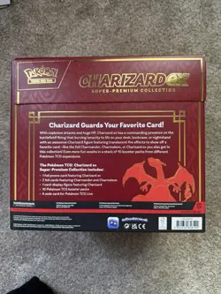 Pokemon TCG Charizard ex Super Premium Collection Box Sealed New - Image 3