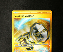 Pokemon Card TCG - Counter Catcher 264/182 Paradox Rift - Hyper Rare Gold - NM ⭐ - Image 2