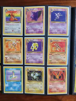 Pokemon Fossil 100% Complete Master Set 62/62 WOTC Vintage 1999 Holo Rare - Image 3