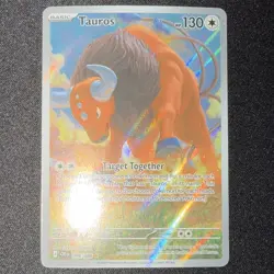Tauros 096/086 Chaos Rising Full Art Holo Rare 130 HP Eng Pokemon Card - Image 2